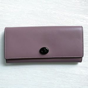 Coach 1914 Colorblock Glovetanned Turnlock Wallet